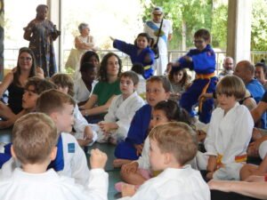 CEIP Juan Fernández Latorre, clase de judo en familia