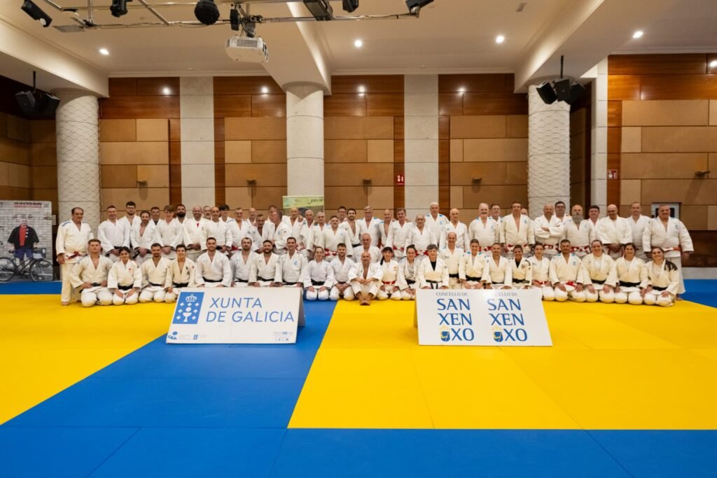 El 25º Congreso de Maestros de Judo de Galicia, en Sanxenxo.